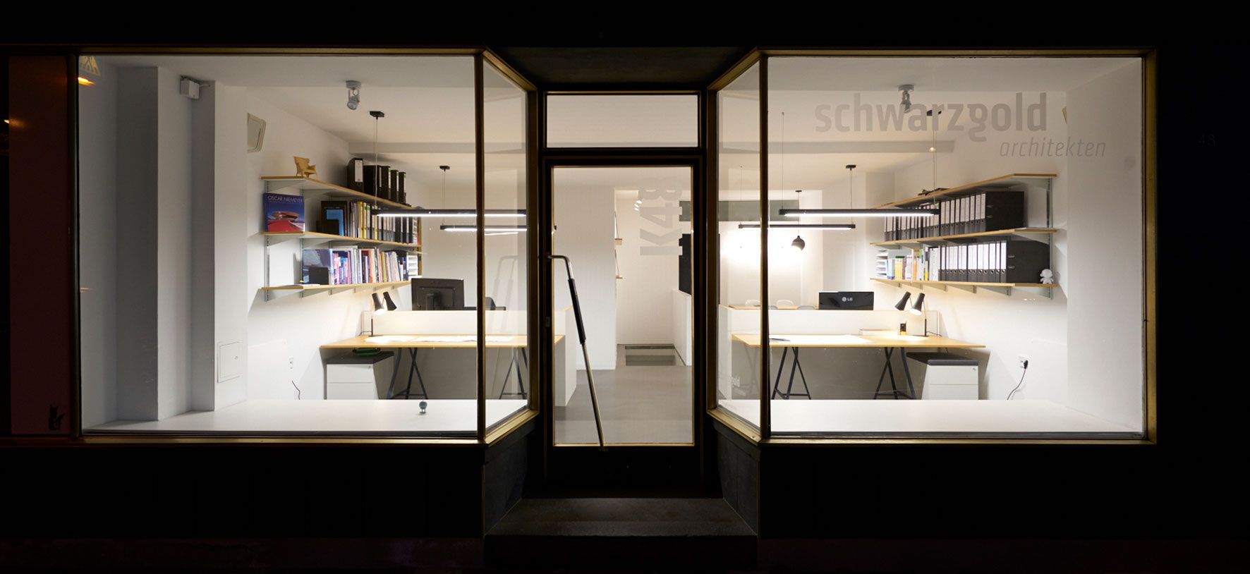 Das Büro von Schwarzgold Architekten in Essen